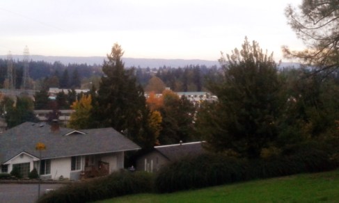 "Soft Horizon" vista landscape of Vancouver by Bea Garth, copyright 2016