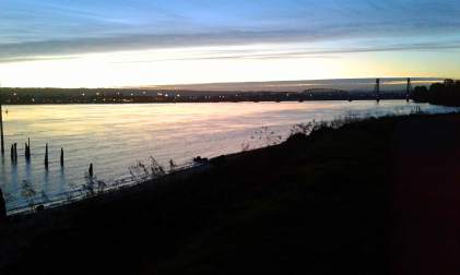 Black Triangle Silver River Sunset photo by Bea Garth copyright 2016